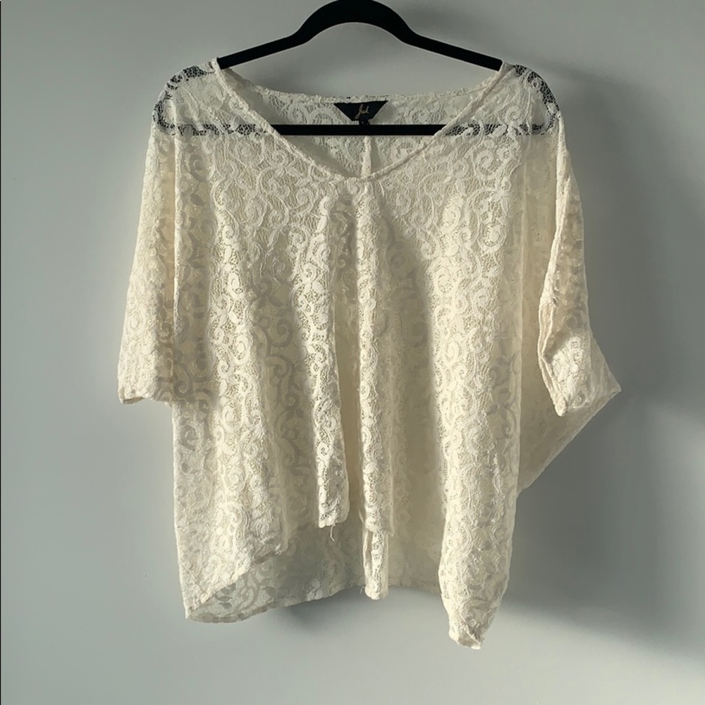 Batwing Lace Shirt
